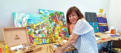 The interview of French-based Azerbaijani artist Ms. Asmar Narimanbekova with Azerbaijan Today magazine