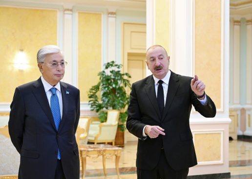 President Ilham Aliyev: Azerbaijan Lifts All Restrictions On Transit Of Goods To Armenia