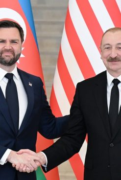 Aliyev, Vance Say U.S.-Azerbaijan Relations Reach New Level