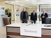 Ilham Aliyev Attended Opening of “Absheron” Battery Energy Storage Center
