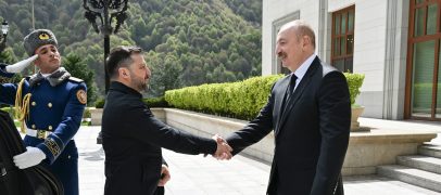 Zelensky Signs Cooperation Deals with Aliyev During First Wartime Visit to Azerbaijan