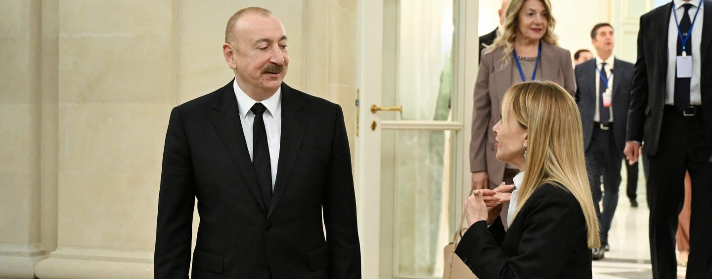 Italy’s PM Meloni Visits Baku to Reinforce Key Energy Links