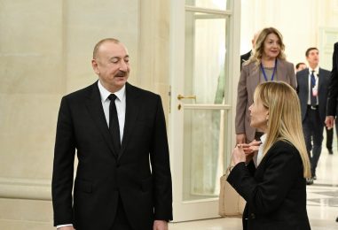 Italy’s PM Meloni Visits Baku to Reinforce Key Energy Links