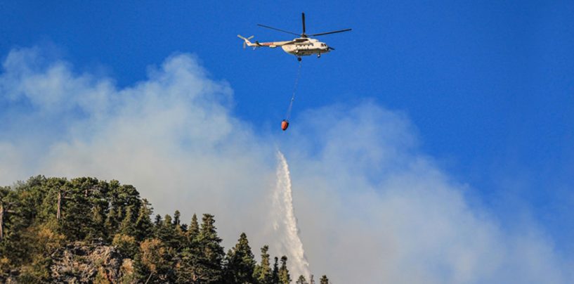 Total of 167 Wildfires in Turkey Now Under Control