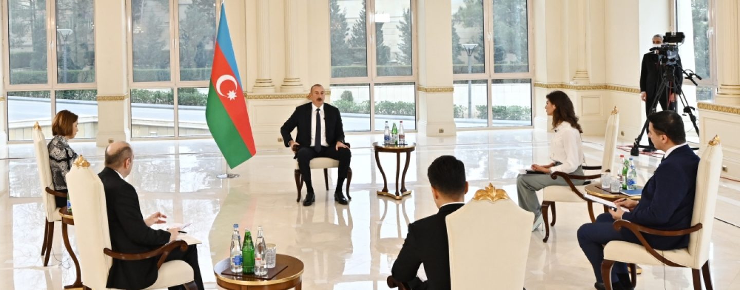 İlham Aliyev About Peace with Armenia, Peacekeepers, The Minsk Group and The Zangezur Corridor