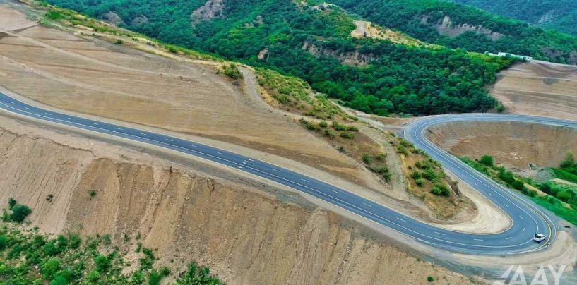 Construction of New Highway Bypassing Azerbaijan’s Lachin City Completed