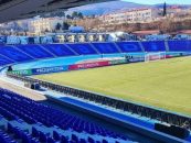 Fans arrive at historic match between Qarabag FC, MOIK in Azerbaijan’s Khankendi