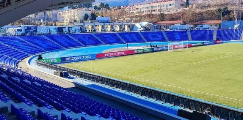 Fans arrive at historic match between Qarabag FC, MOIK in Azerbaijan’s Khankendi